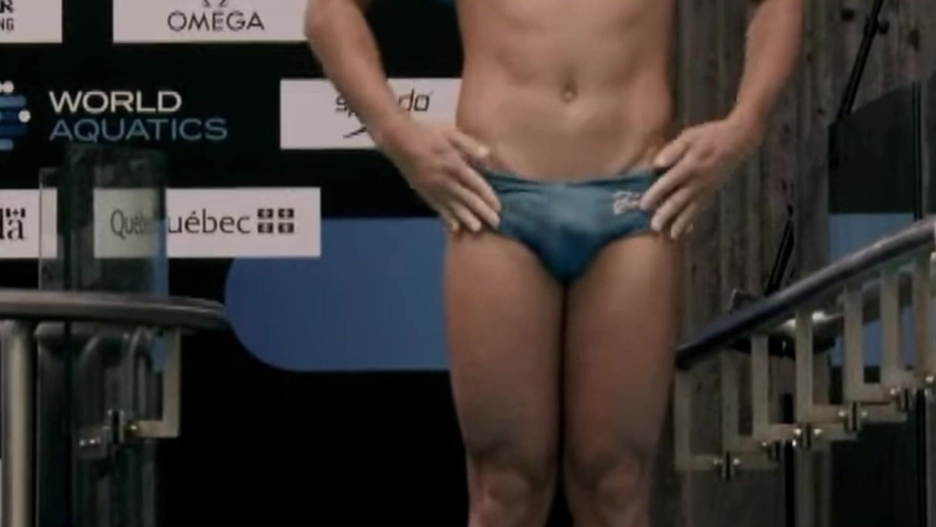 bronwyn davies recommends speedo hardon arabella russell add speedo hardon photo