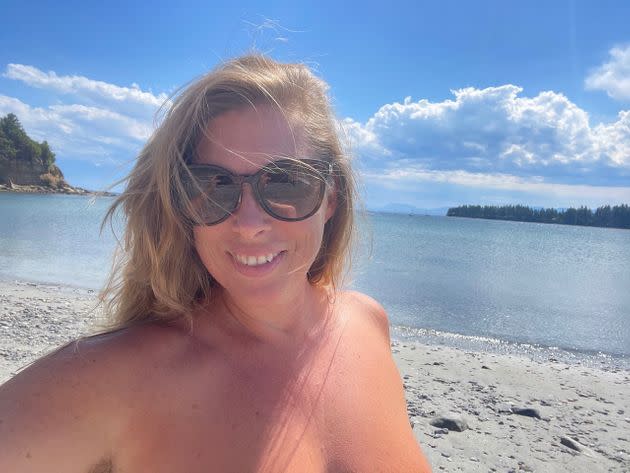 catherine mahinay recommends best nude beach boobs pic