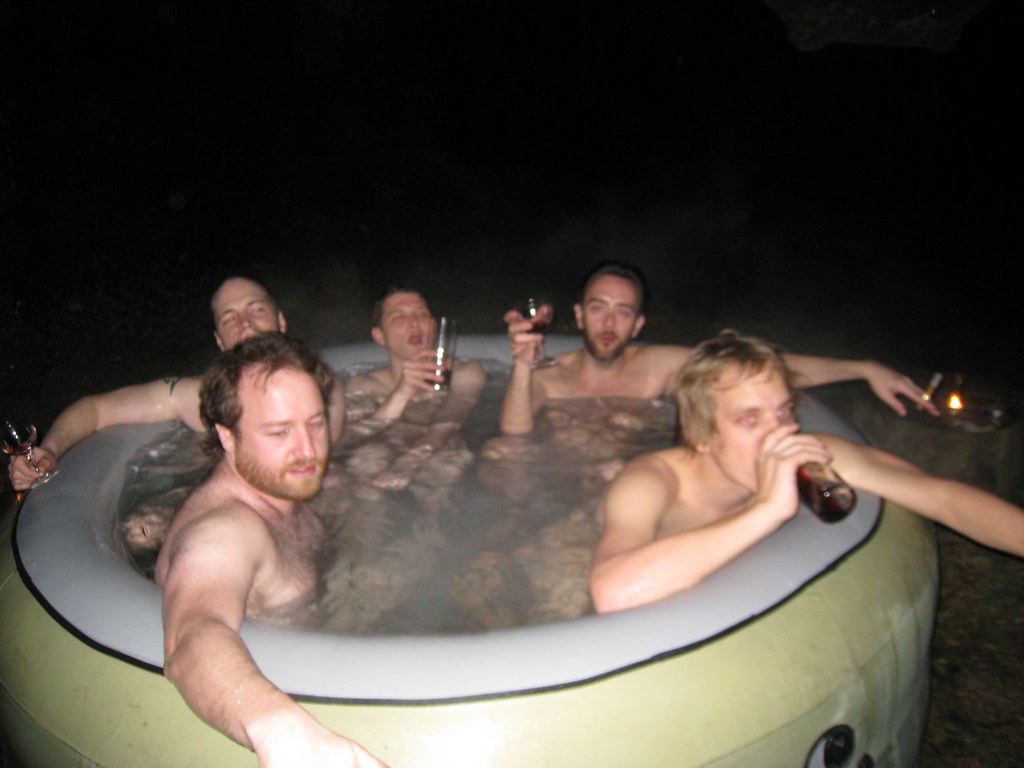 adam dagostino recommends naked guys in a hot tub pic