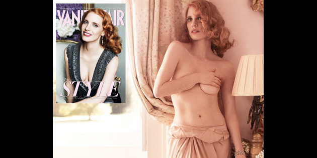 dan fogel share sexy jessica chastain photos