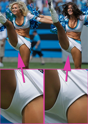 Best of Upskirts of cheerleaders