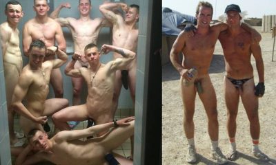 nude male military