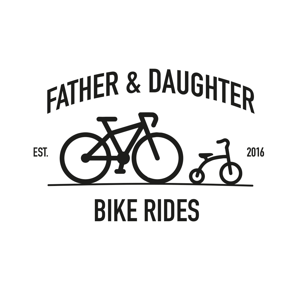 daughter rides daddy