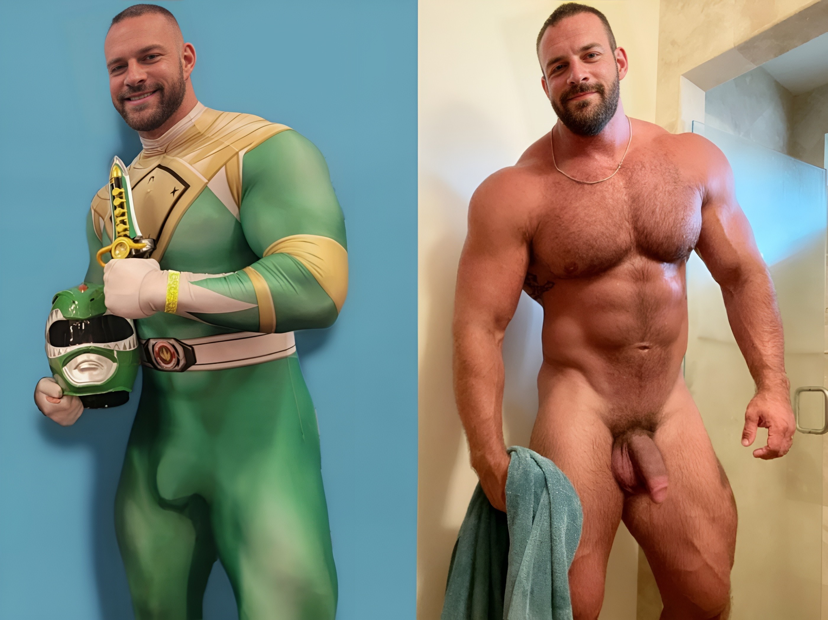 chris janaway recommends pink ranger porn pic