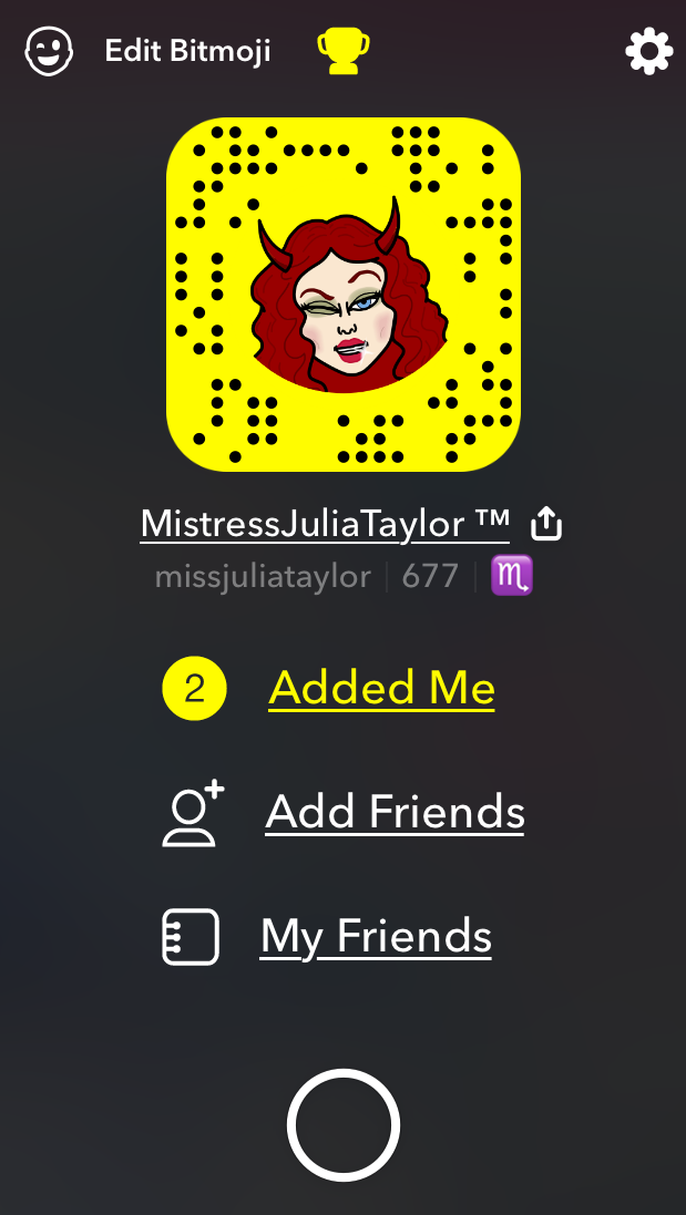 alex cichon recommends Mistress Snapchat