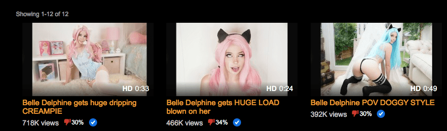 brian gardener recommends Belle Delphine Masturbation