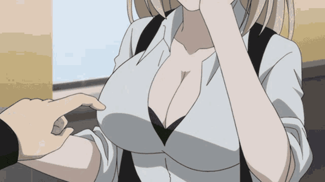 Anime Squeeze Boobs boat porn angelina quintero recommends Anime Squeeze Boobs