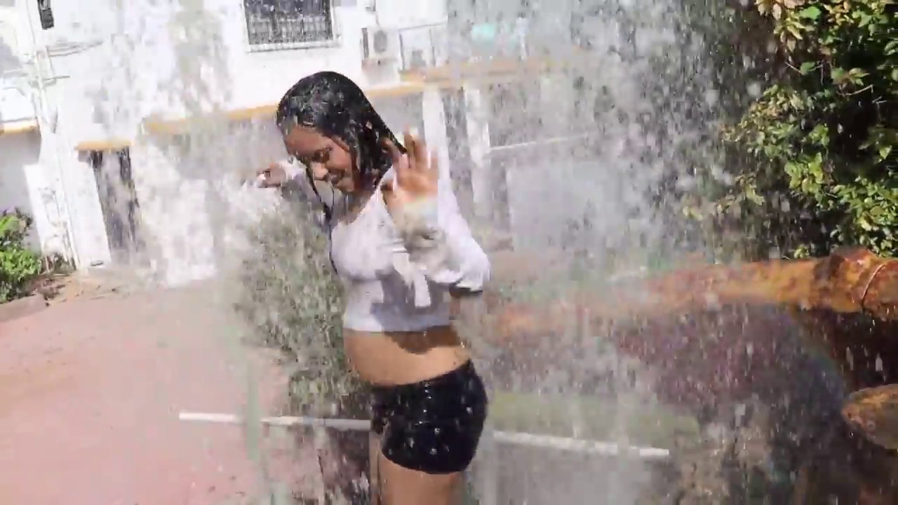 big boobs showering - japanese cosplay solo thick tit