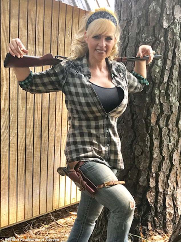 hillbilly tits - wife strips nude handjob school