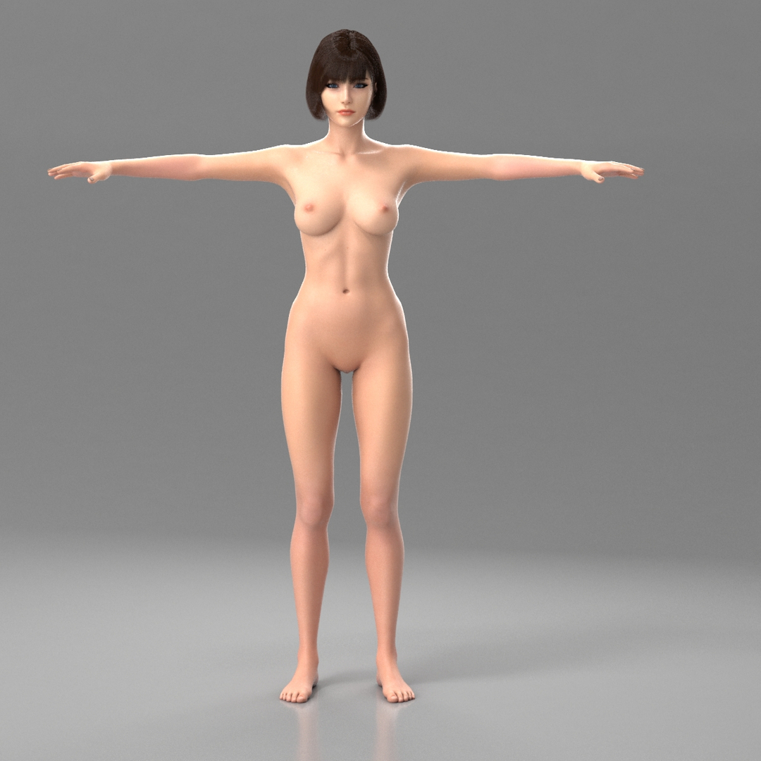 3d women nude