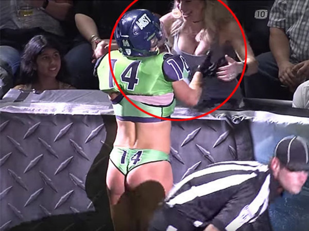 april cheers add lingerie football naked photo