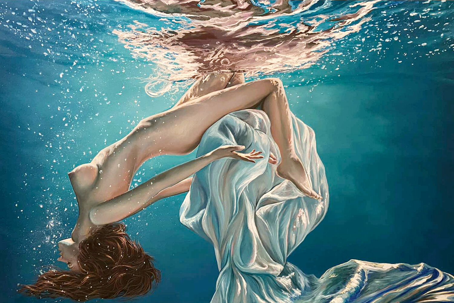 adam olofson recommends nude women underwater pic