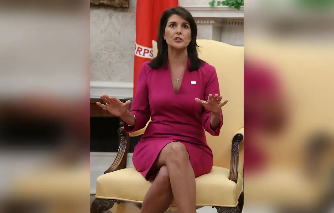 nikki haley cameltoe