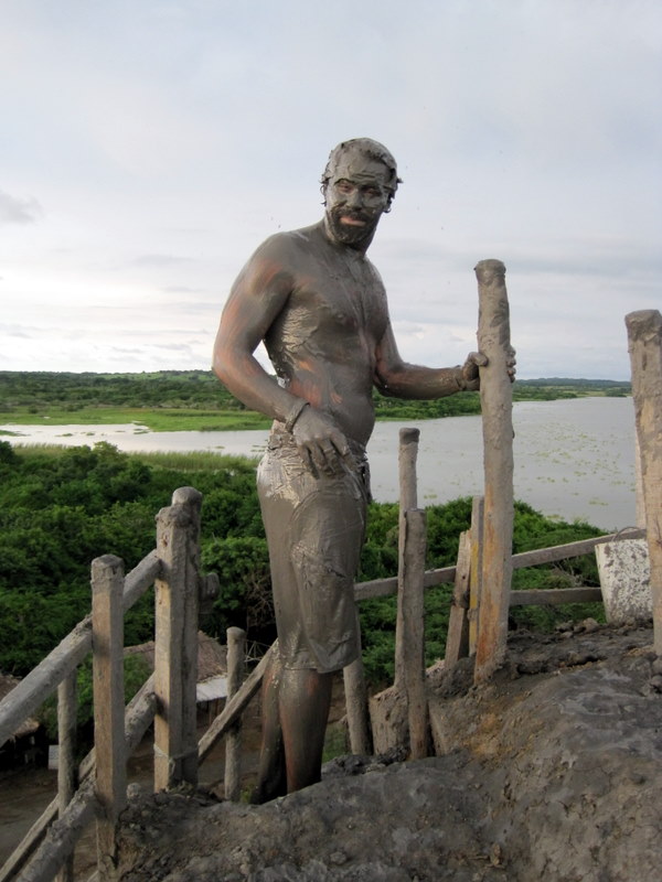 dennis corso add naked mud bath photo