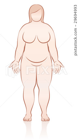 fat female naked