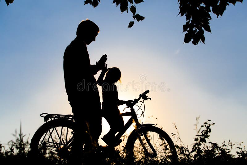 Daughter Rides Dad main character