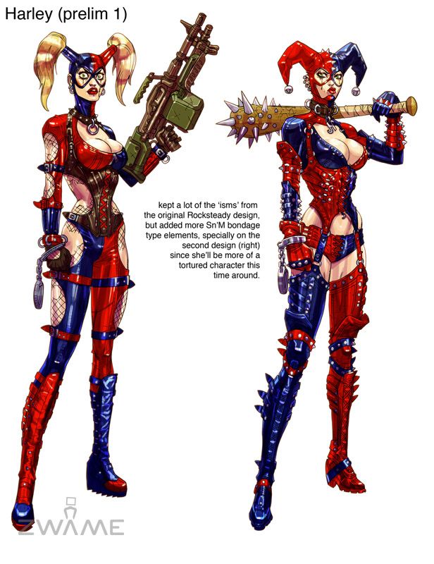 albert leroux recommends Harley Quinn Bondage