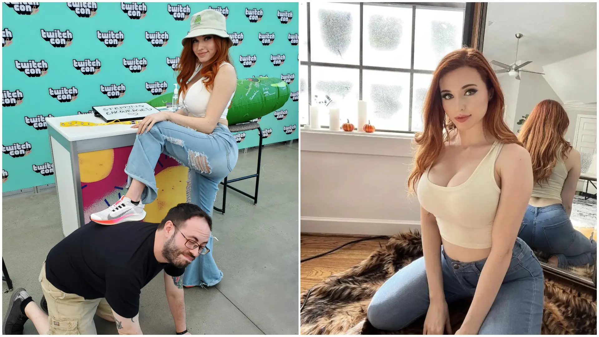 christina siemering recommends amouranth getting fucked pic