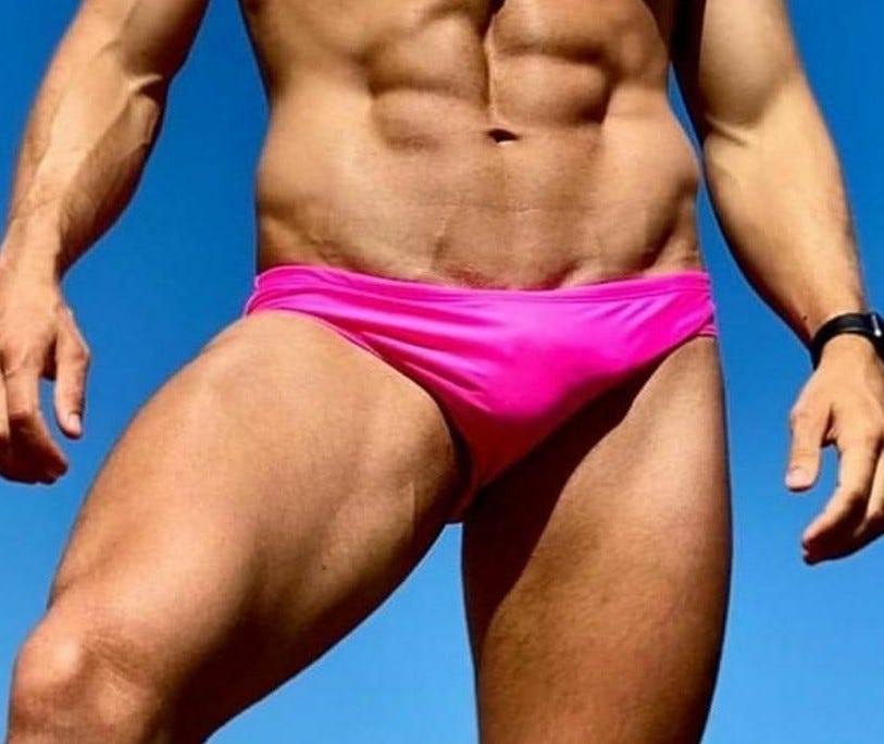 Images Of Men In Speedos gaping ass