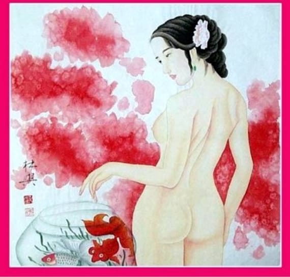 asian nude art