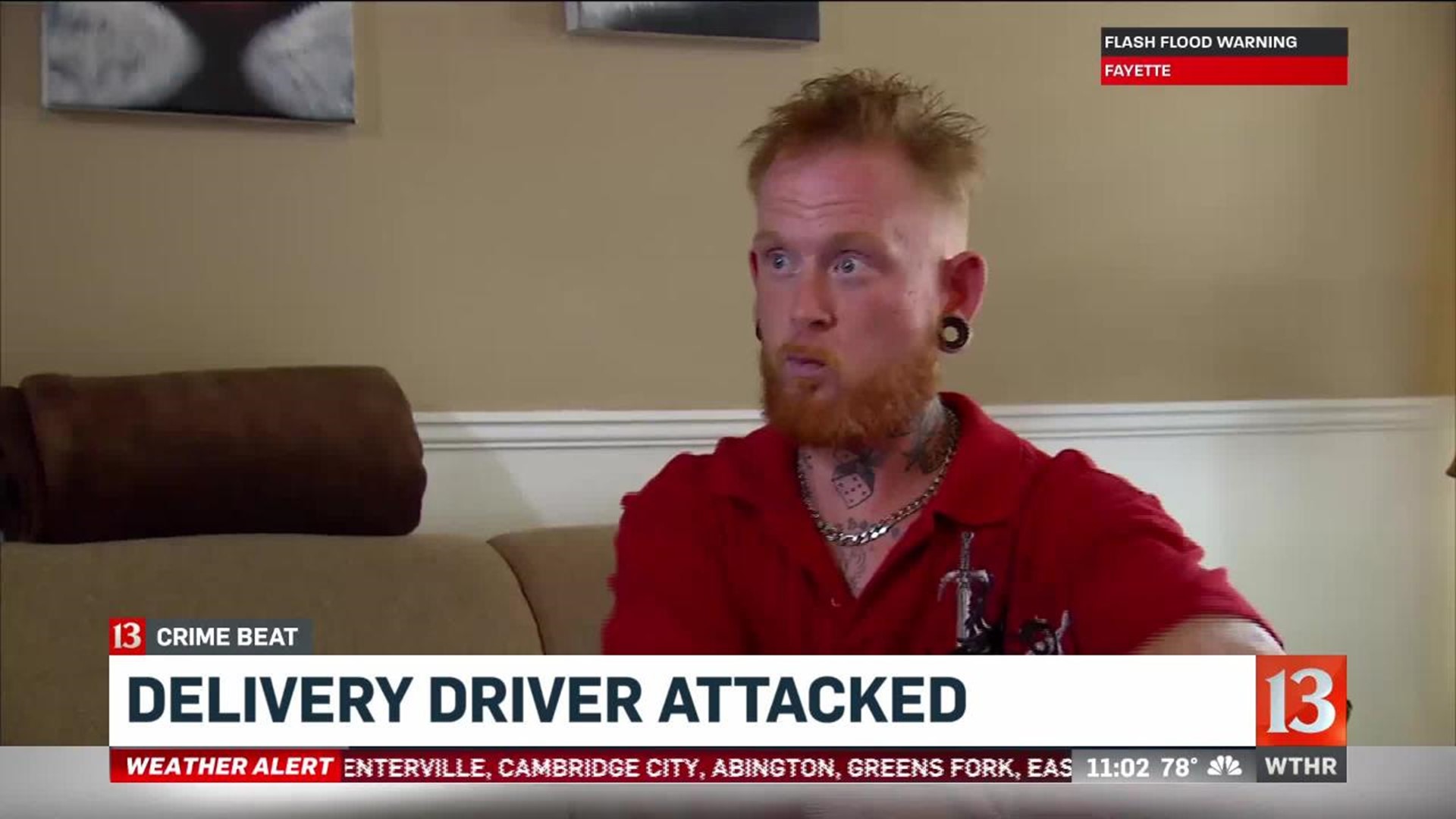 Best of Flashing delivery driver