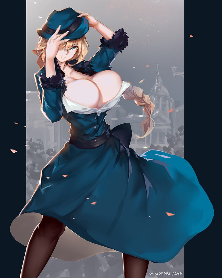 anime characters with big breast