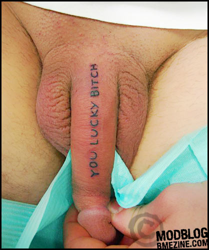 andrew spanner recommends Tattoo On Dick