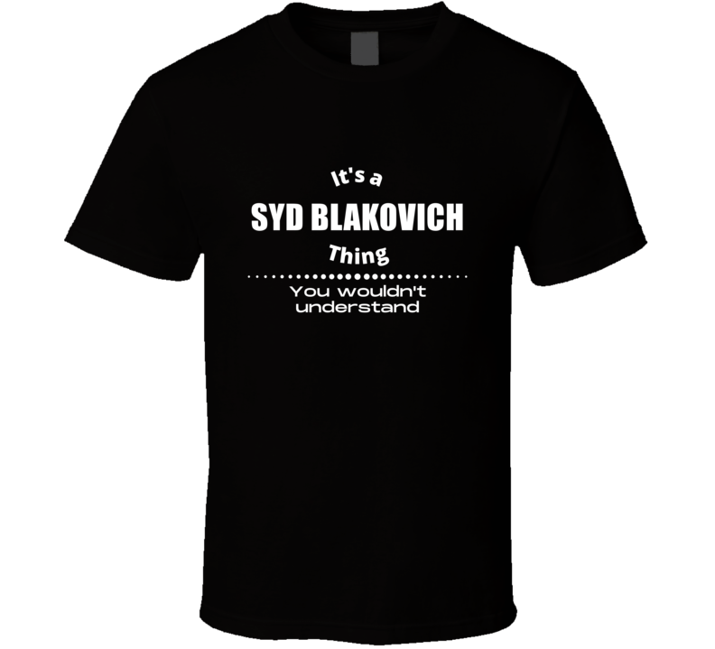 ahmad amien recommends syd blakovich pic