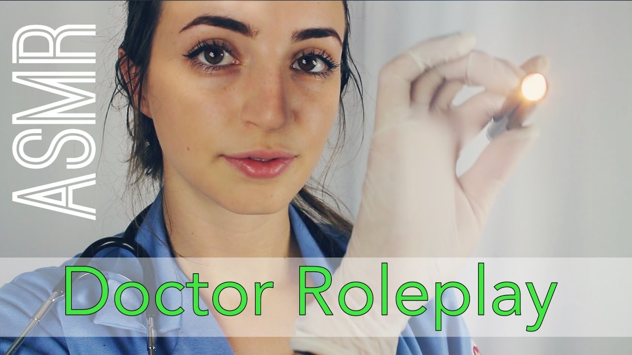 asmr doctor check up