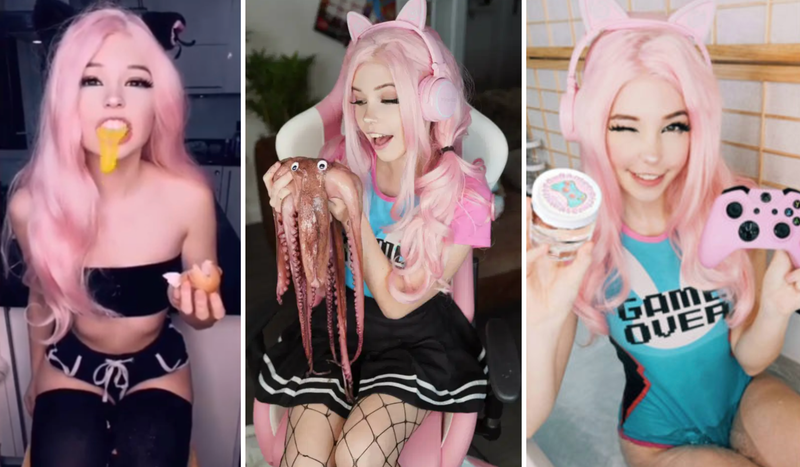 abbie simmons share belle delphine leak of photos