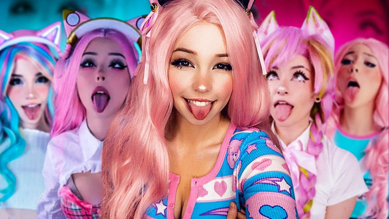 belle delphine look alike