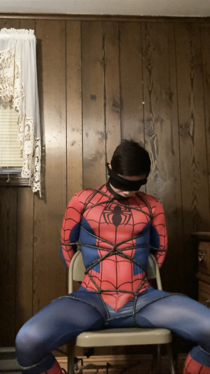 caroline hannigan recommends spider man bondage pic