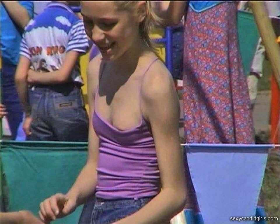 debbie jensz recommends candid down blouse pic