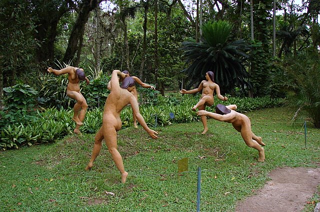 Best of Nude at garden