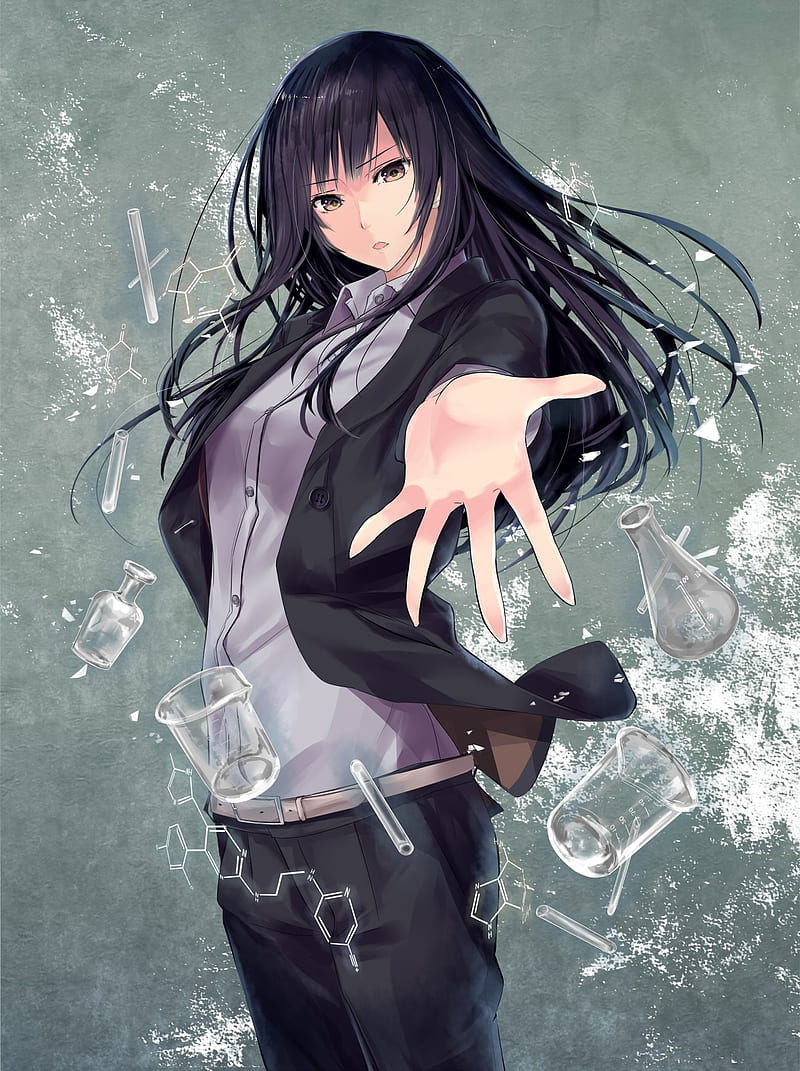 catherine burchett recommends Anime Girl Long Black Hair