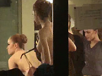 fitting room spycam - sexy amature tits teri weigel feet