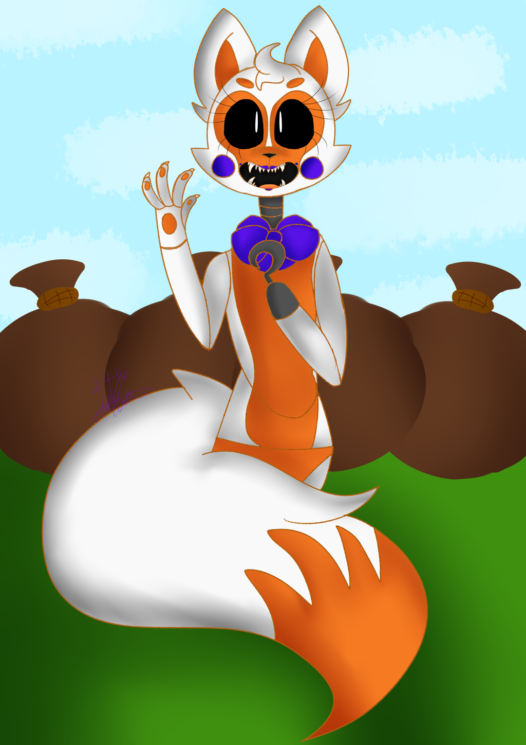 fnaf lolbit porn - homemade first time threesome pinkydollrealb leaked