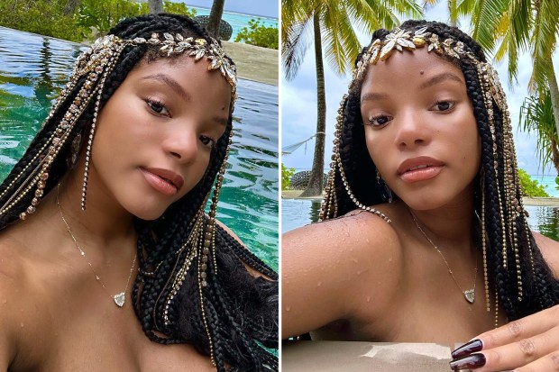 Best of Halle bailey topless