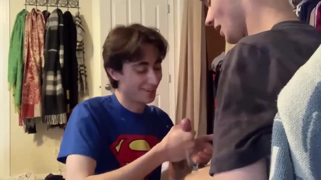 Best of Hand job in front of friends