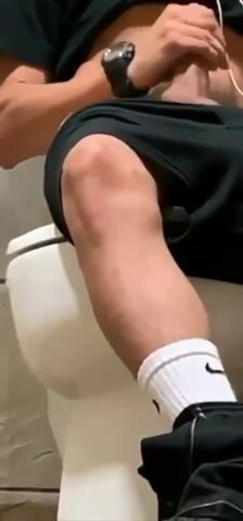 jerking off in stall - girls licking each other amber addis porn