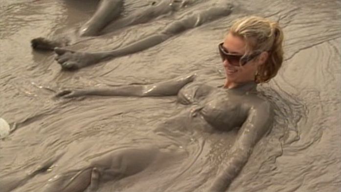 dick orbell recommends naked mud bath pic