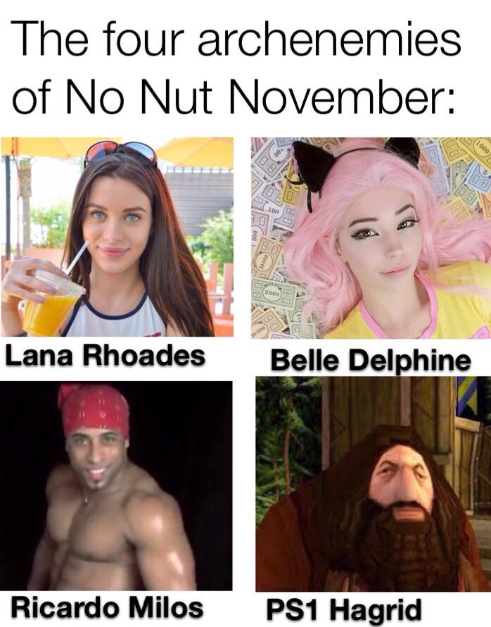 no nut november joi - 12 inch dildo gloryhole swallow names