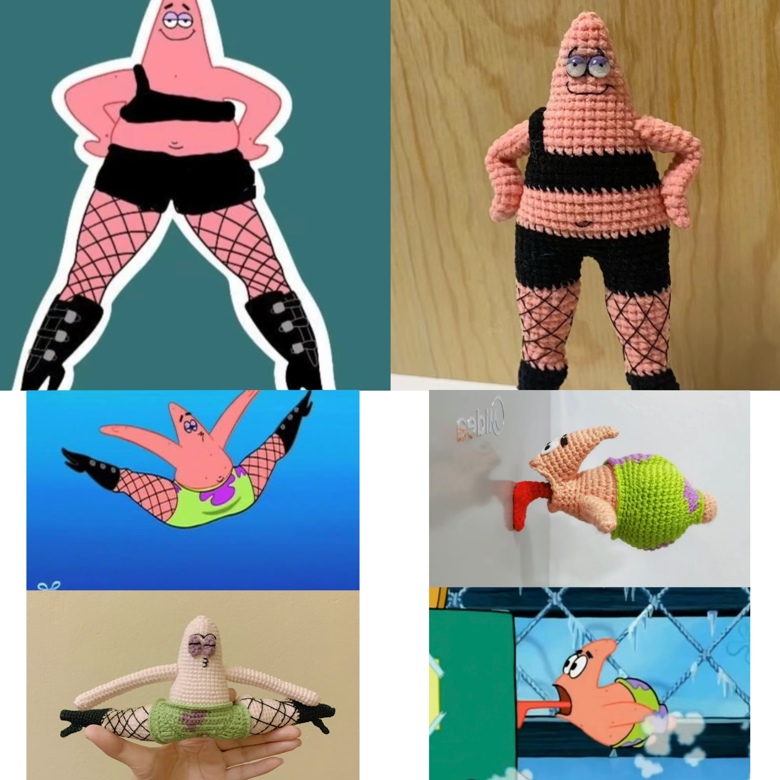 brandon myer recommends Patrick Star Fishnets