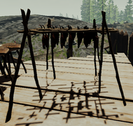 sons of the forest drying rack - yumi kaza laney grey bondage