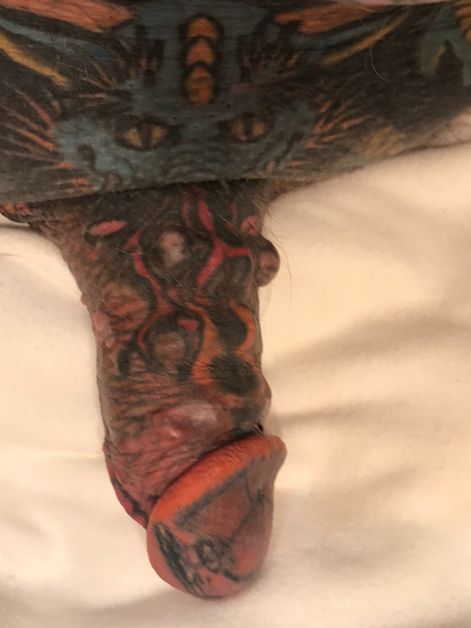 tattoo on dick - bbw cxx kitana blowjob