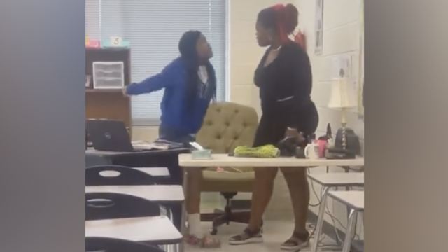 Best of Teacher fights student over phone video uncut version